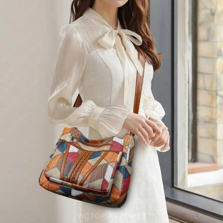 Artisan Patch Shoulder Bag