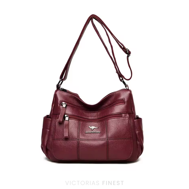 Soft Zip Shoulder Bag