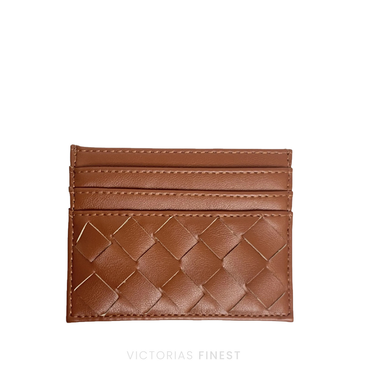 Elegant Woven Card Holder
