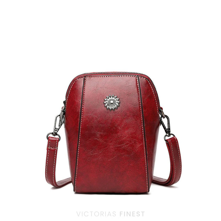 Vintage Bloom Crossbody Bag