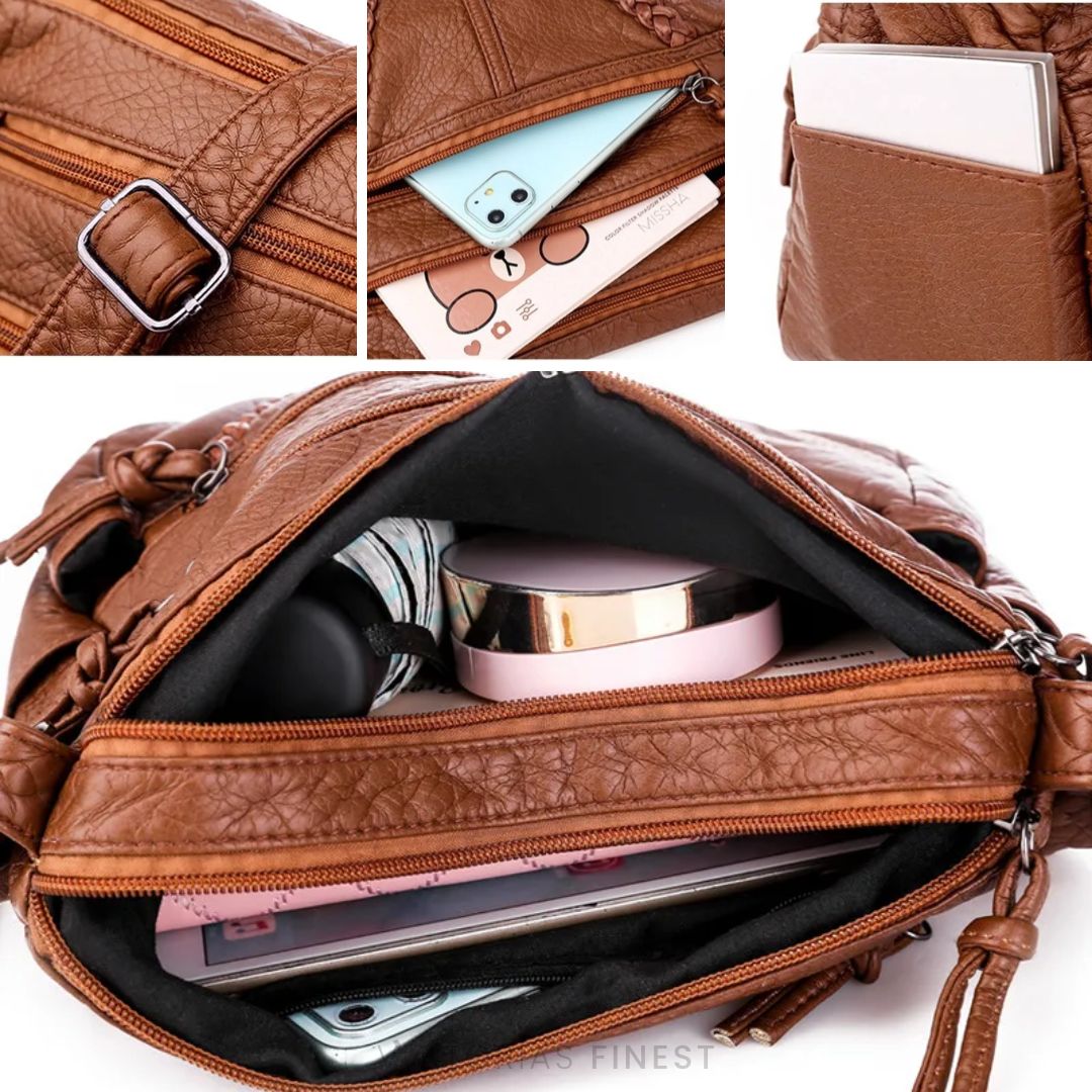 Vintage Comfort Crossbody Bag