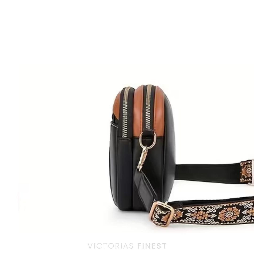 Petite Pattern Strap Crossbody Bag